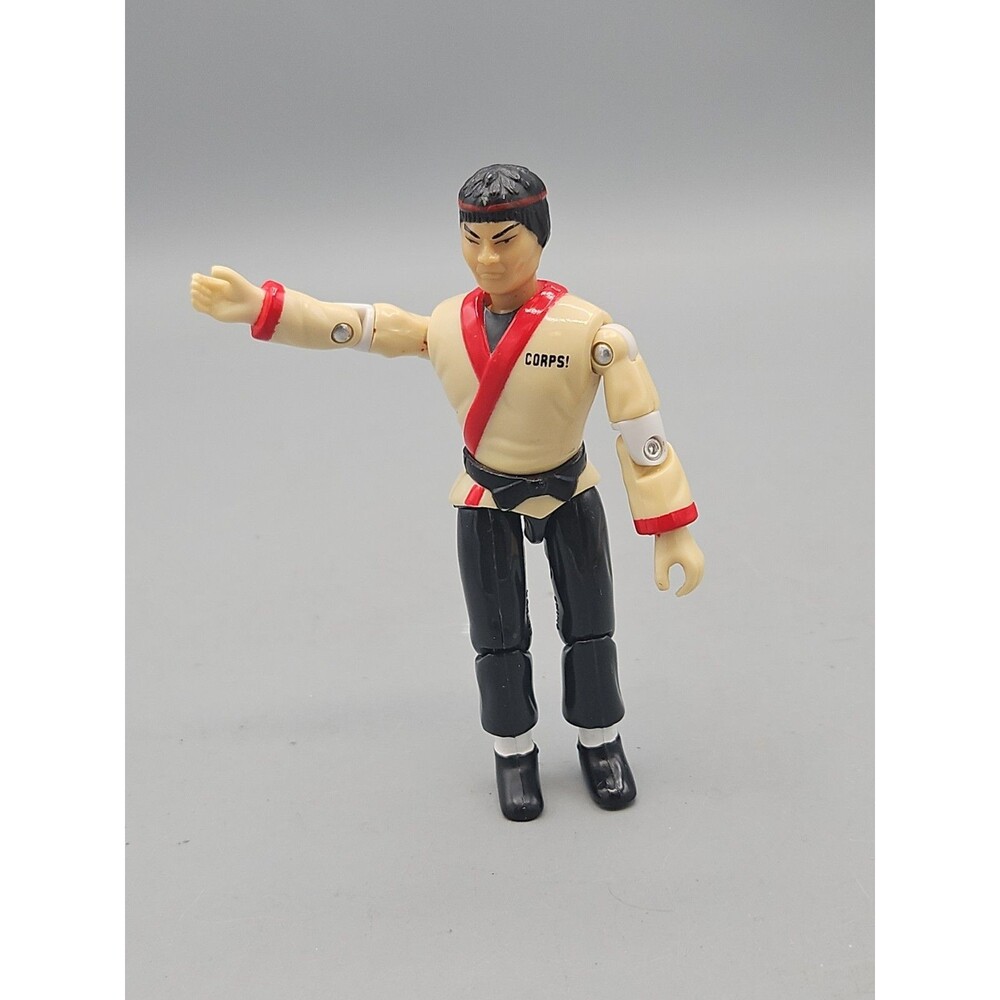 Vintage 1986 Lanard The Corps Ninja Dragon Han  3.75” Figure